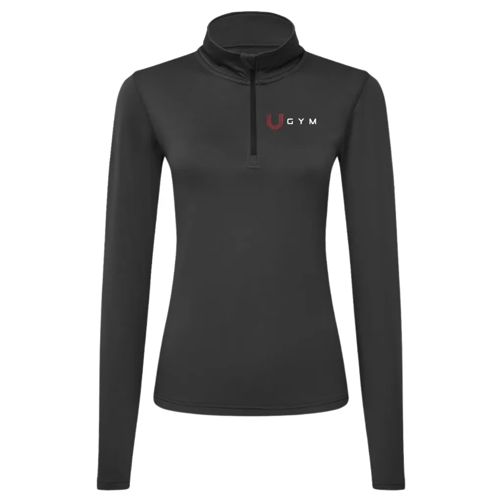 Women’s Tridri® Recycled Long Sleeve ¼ Zip Top (uGym)