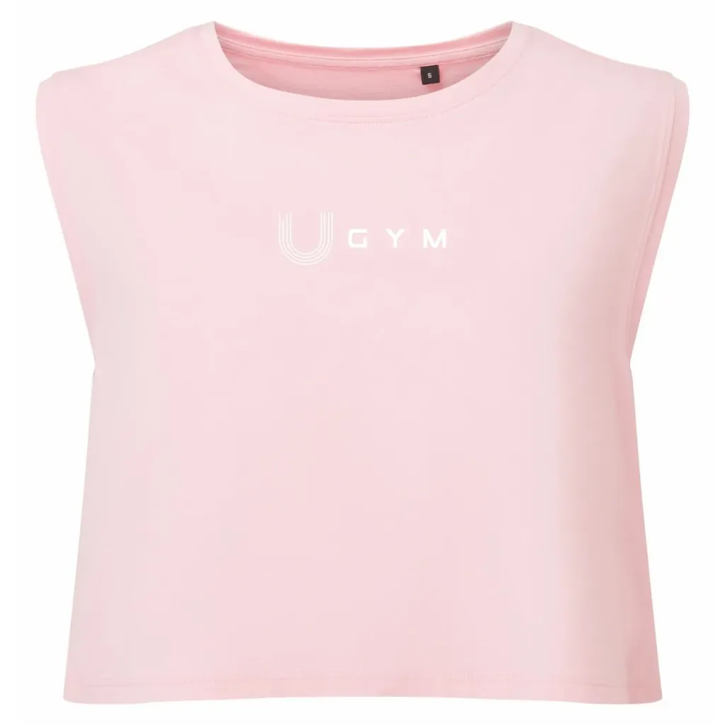 Women’s Tridri® Organic Crop Tank (uGym) (Black, XS)